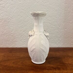 Parian porcelain vase